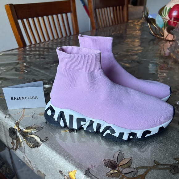 BALENCIAGA Speed LT Graffiti Sneakers - Picture 3 of 16